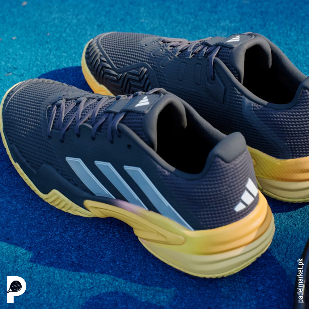 Adidas Men's Barricade 13 - Aurora Black / Zero Metallic / Spark