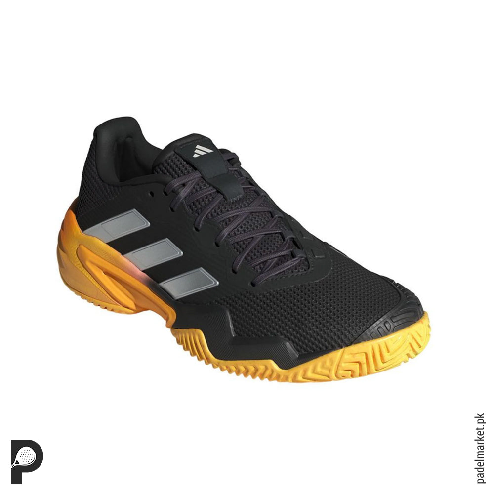 Adidas Men's Barricade 13 - Aurora Black / Zero Metallic / Spark