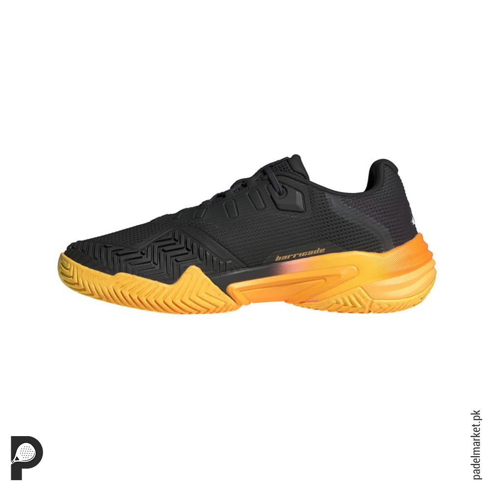 Adidas Men's Barricade 13 - Aurora Black / Zero Metallic / Spark