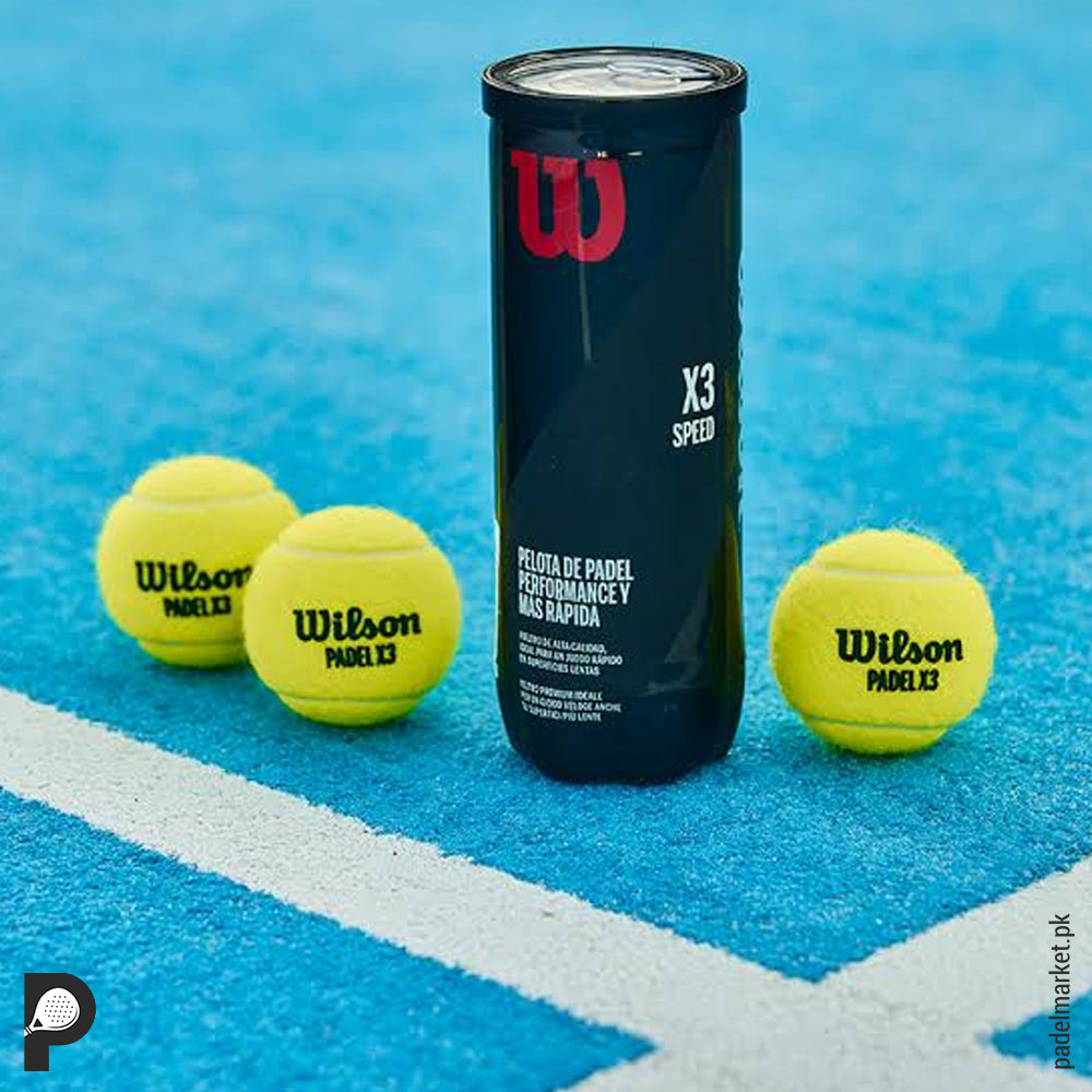 Wilson X3 Speed Padel Balls